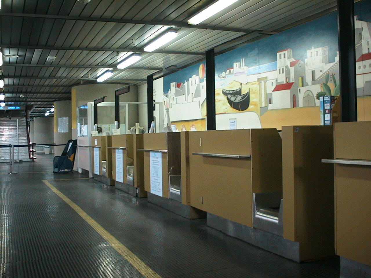 Banco check-in
